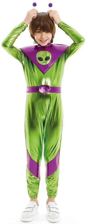 Disfraz de Extraterrestre Galáctico para Niño Extraterrestres Partilandia